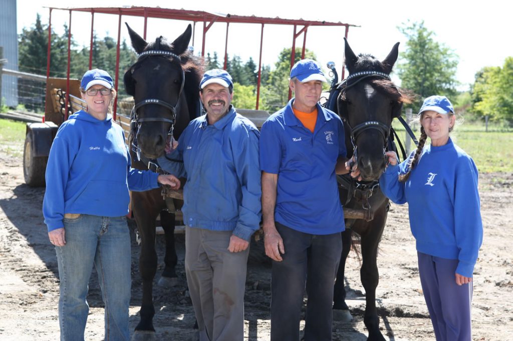 Farm Family at Lionel's Pony Farm